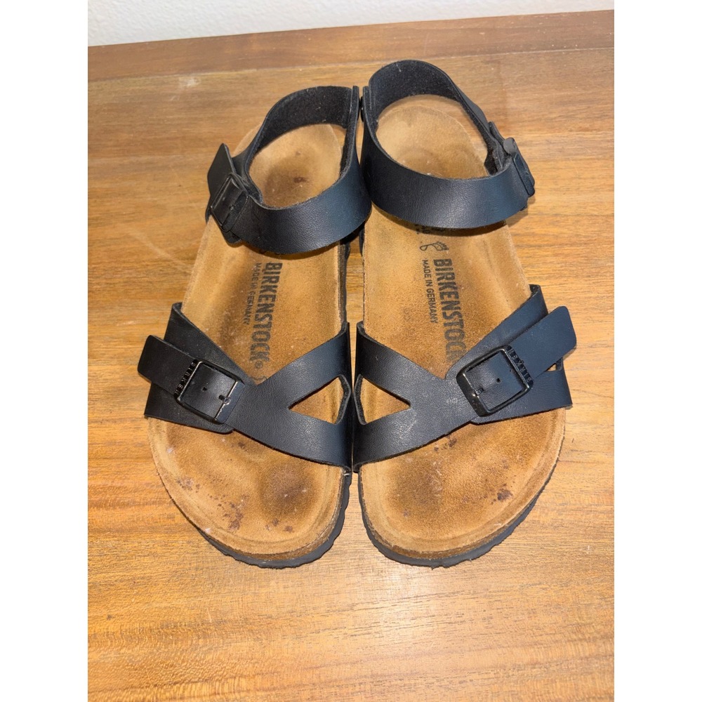 Birkenstock Rio Black Birko Flor women 37 - Picture 3 of 6
